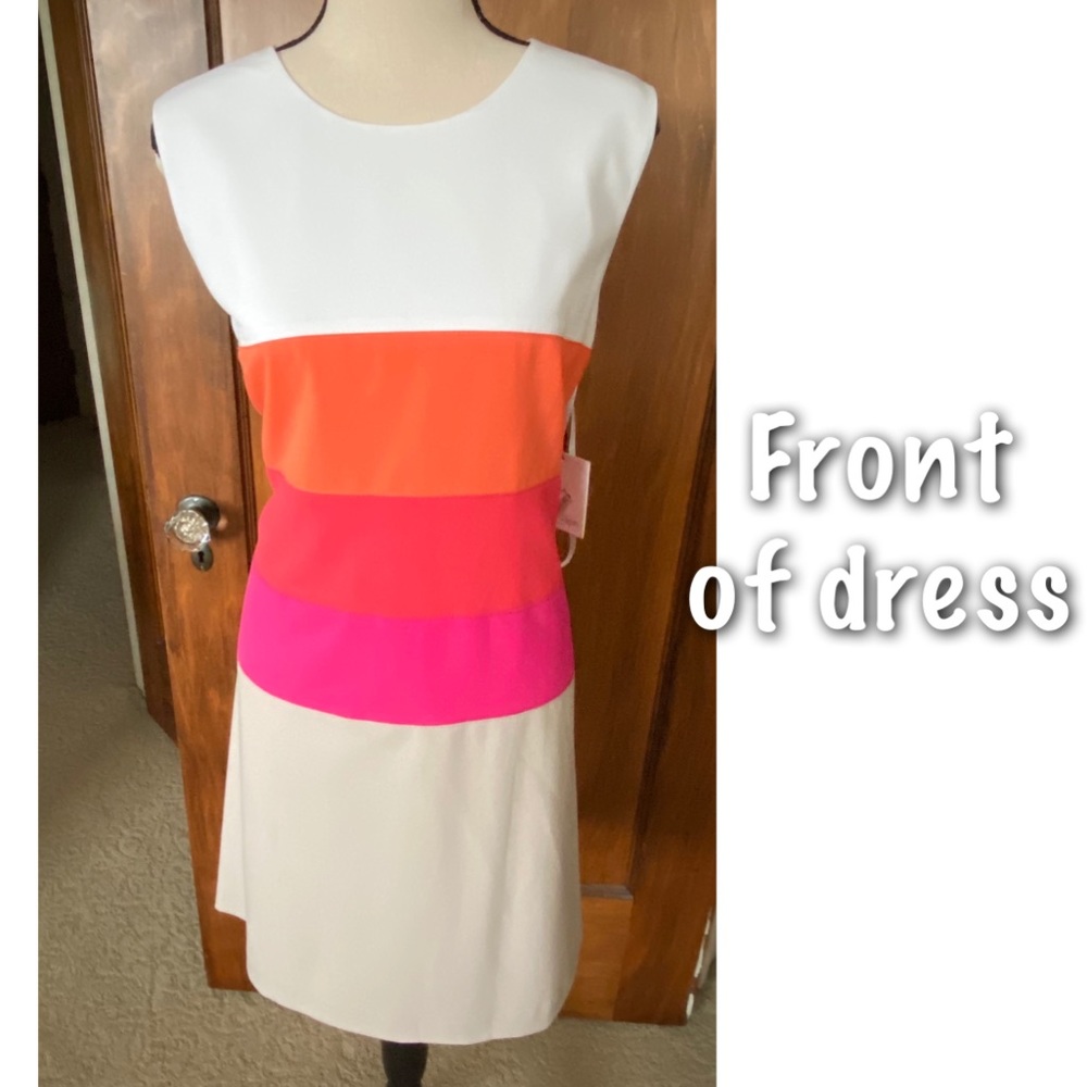 Calvin Klein Women’s Spring Color Block dress sz14